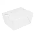 Boite Américaine "THE PACK" 780ml - 113x90x63mm Blanche